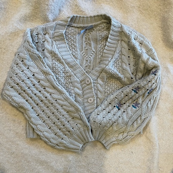 Brand new cropped cardigan sweater - Picture 5 of 8